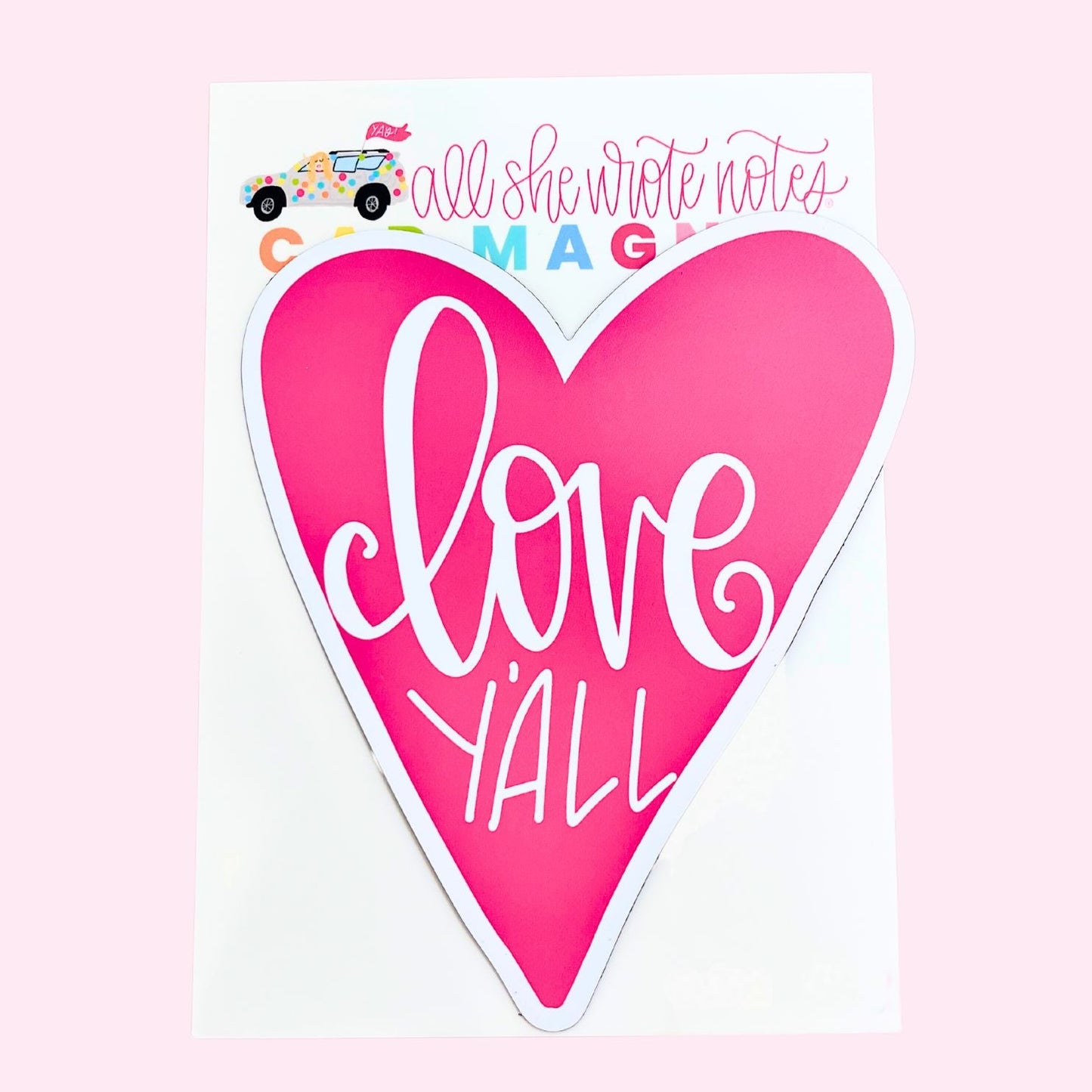 Car Magnet - Love Y'all