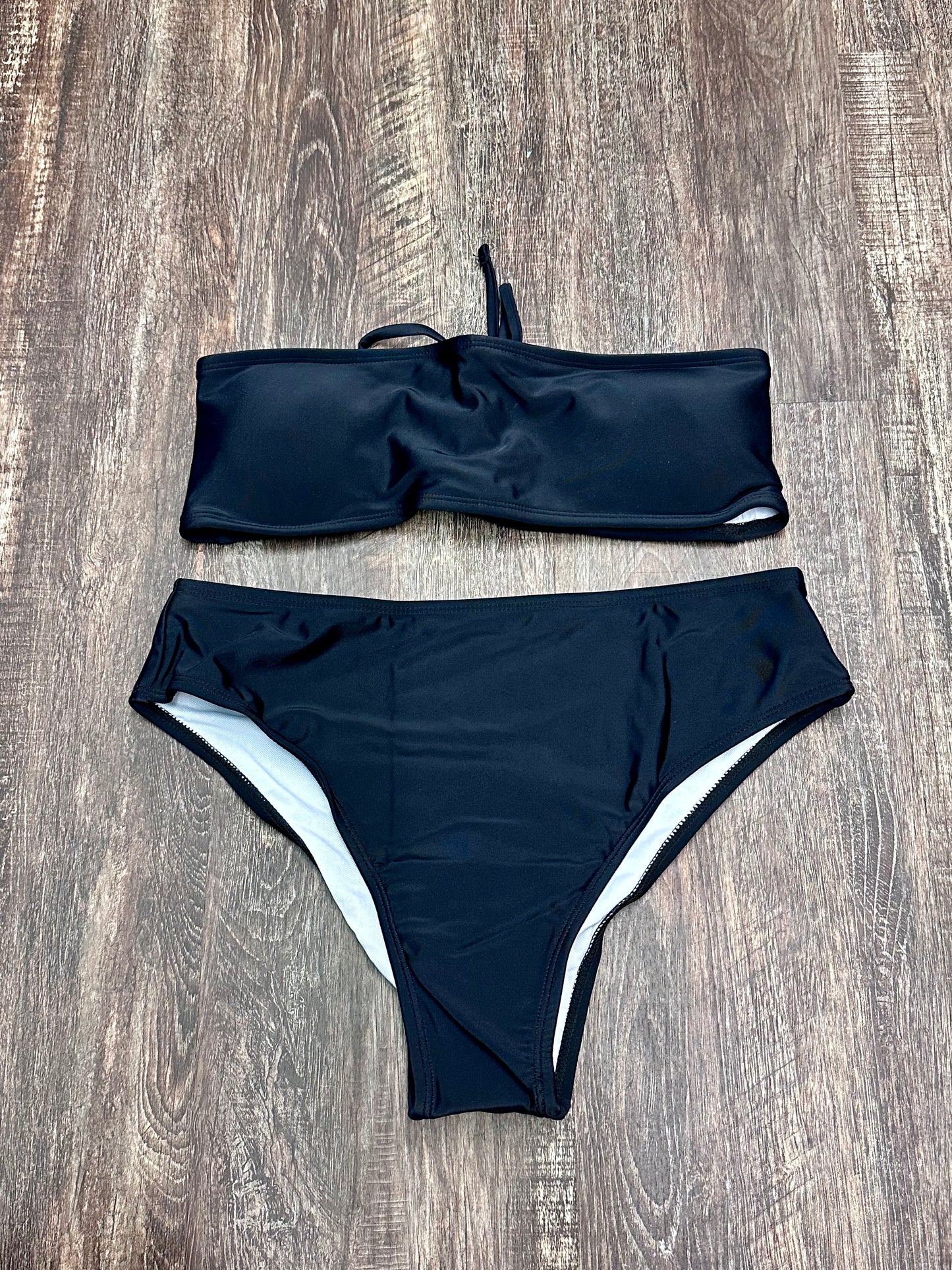 Strapless Two Piece Bathing Suit