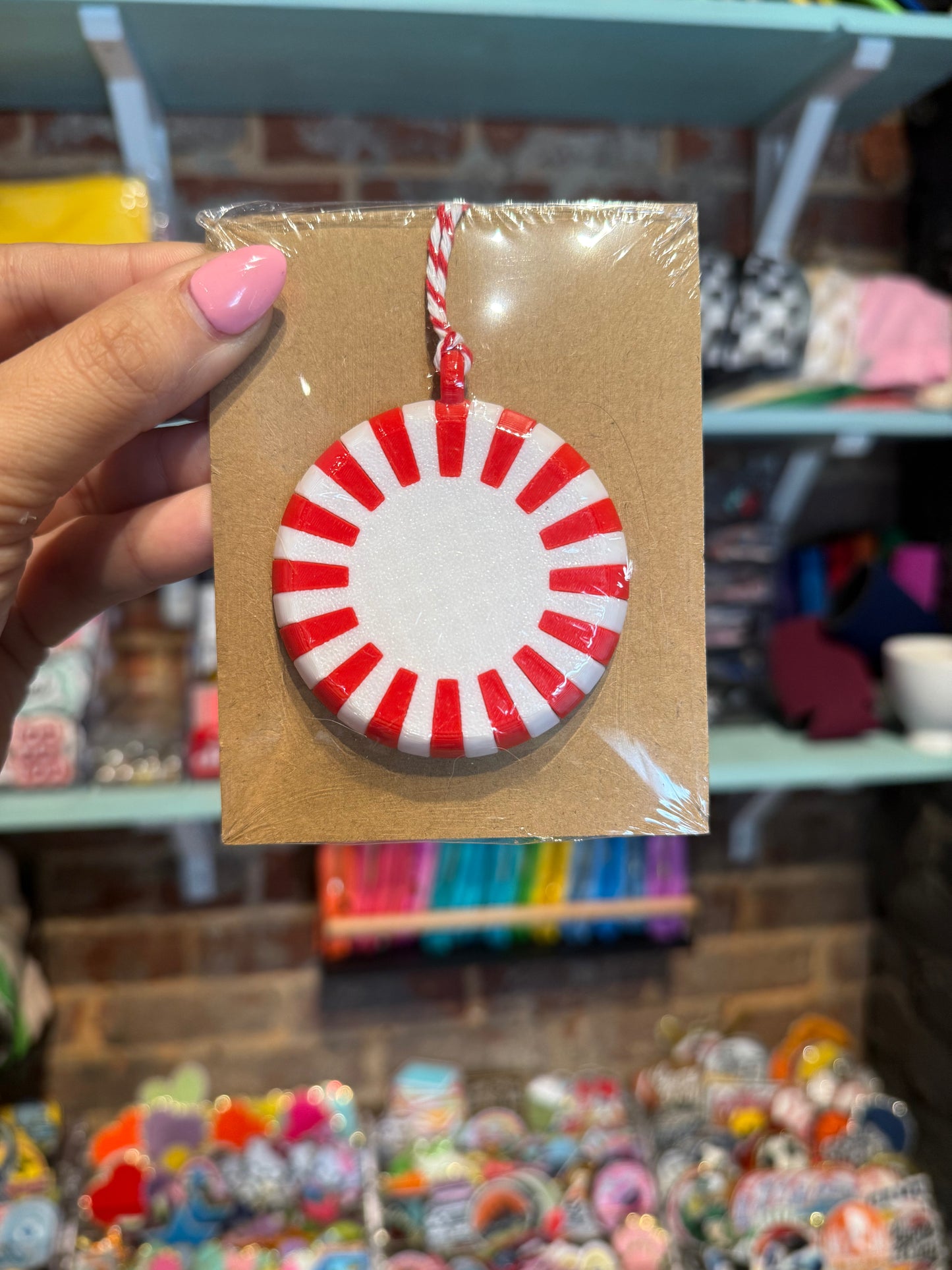 Peppermint Candy Ornament