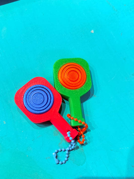 Pickleball Keychain - Interactive Wiffleball