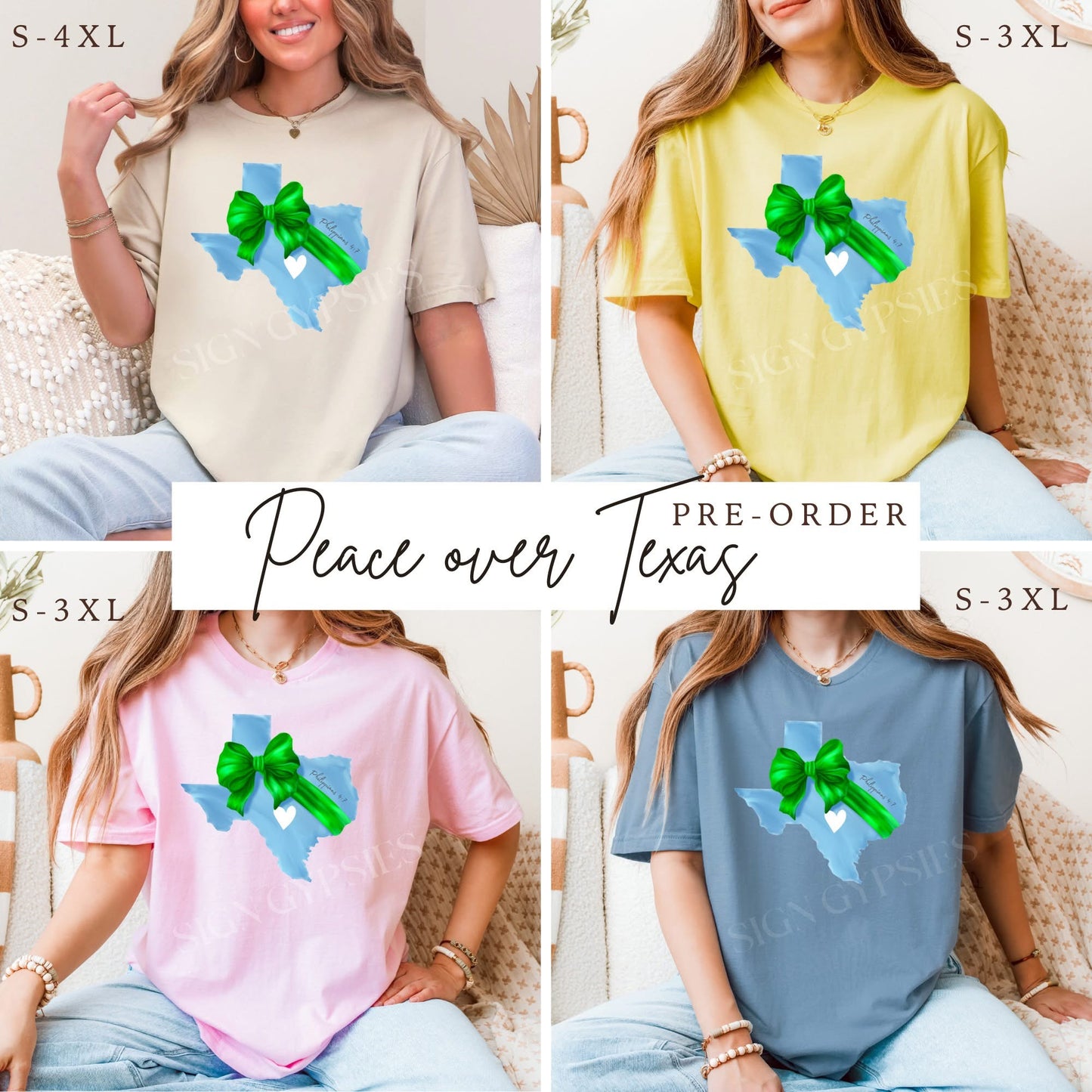 Peace Over Texas - Tee