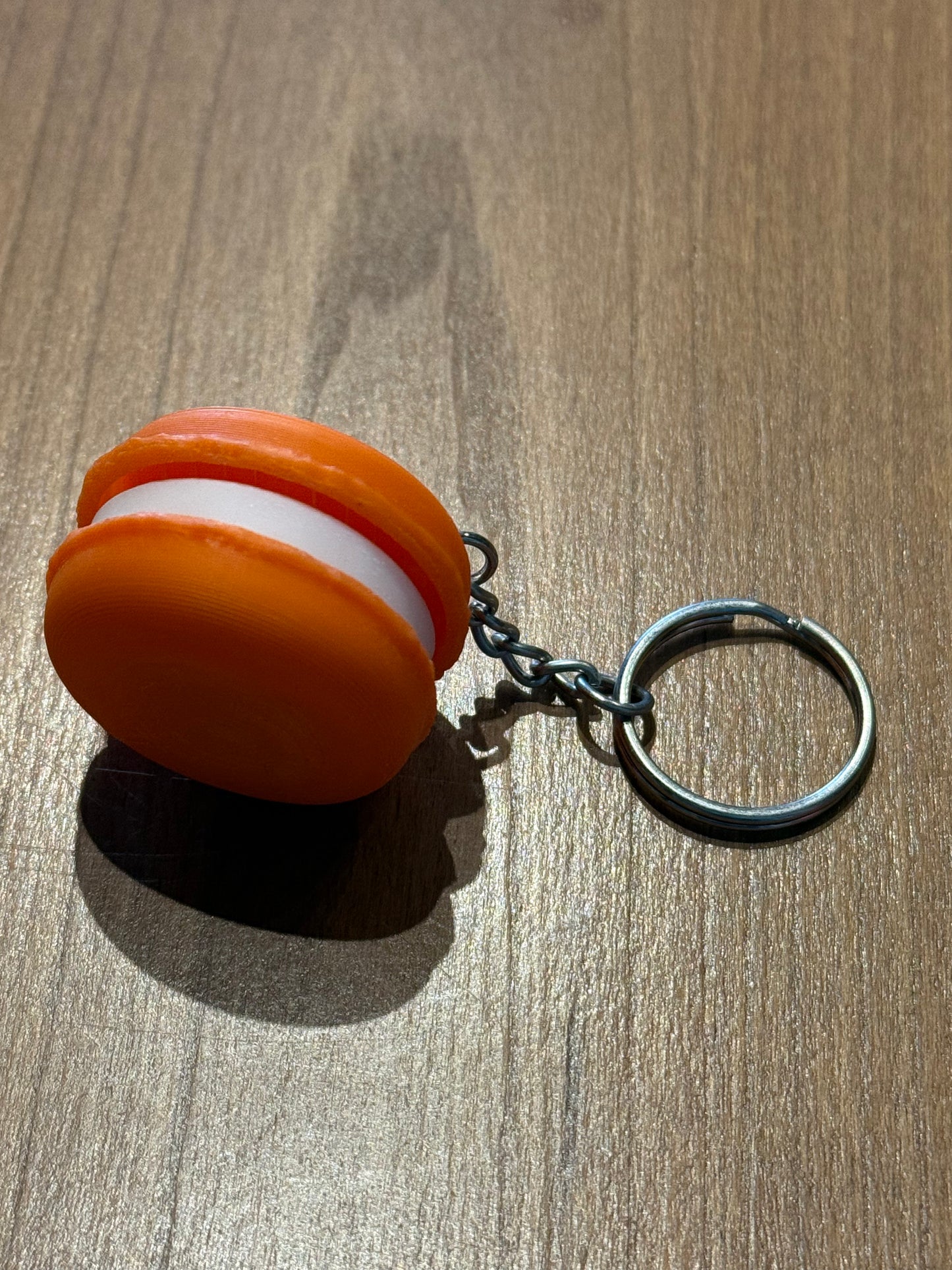 Macaron Fidget Clicker Keychain
