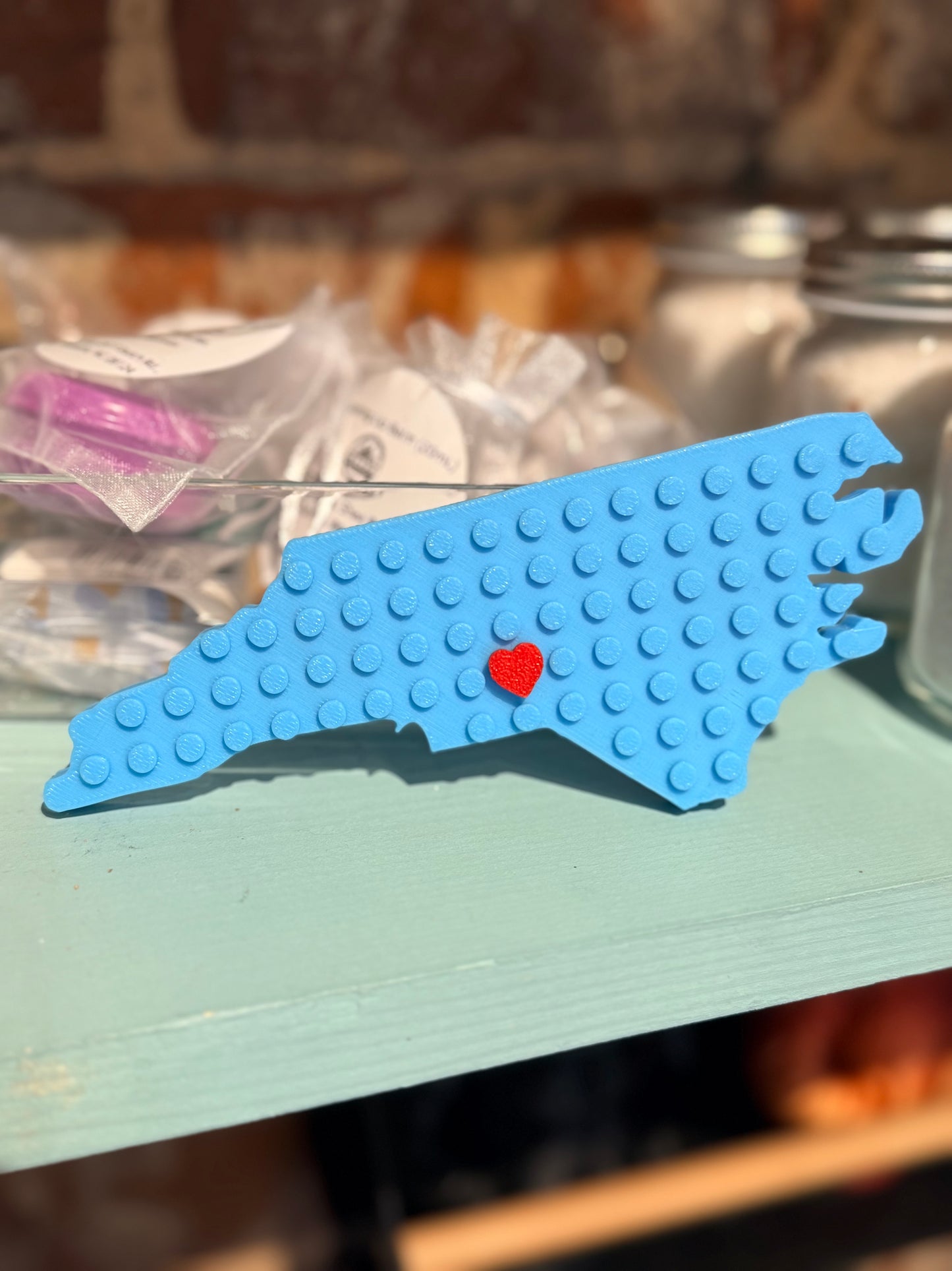 Lego Style State Magnet