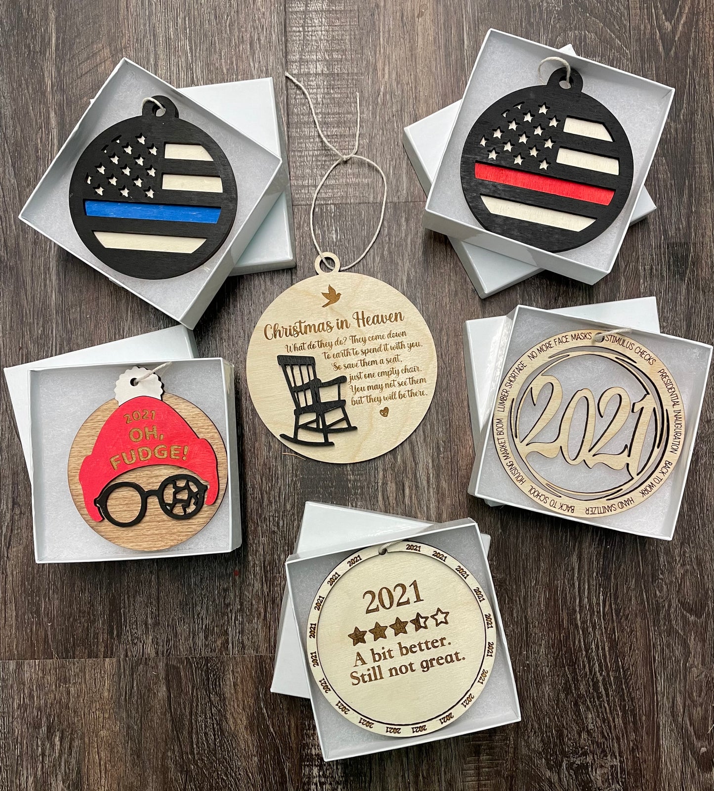 Christmas in Heaven Ornament