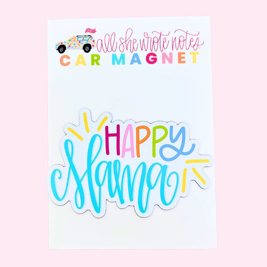 Car Magnet - Happy Mama