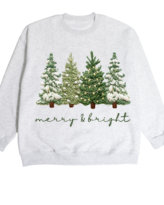 Merry and Bright - Crewneck