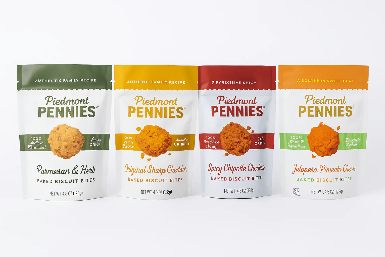 Piedmont Pennies Baked Biscuit Bites