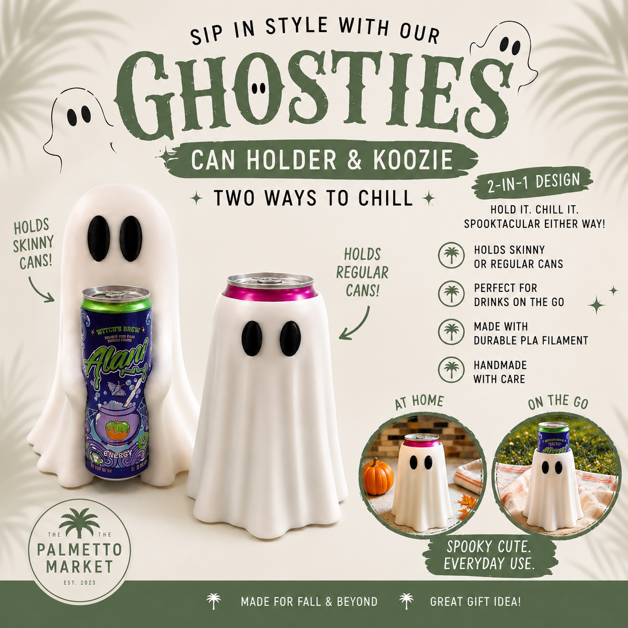Ghosty Koozie