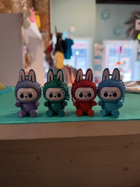 Labubu 3D Printed Keychain -