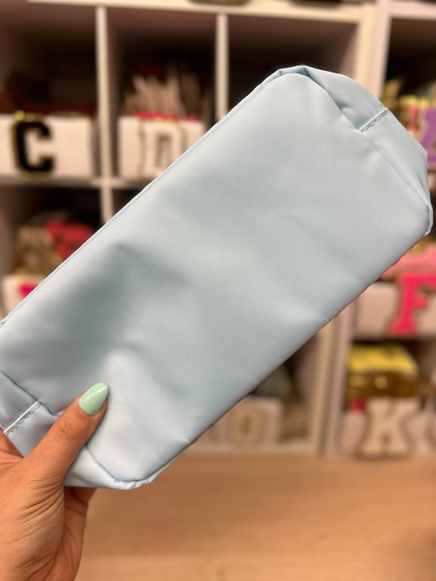 Large 10” Wide Zipper Pouch