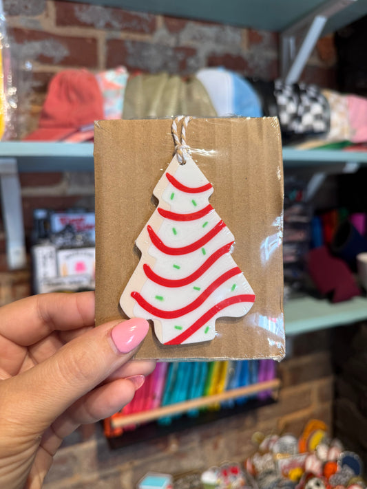 Christmas Tree Cake Ornament