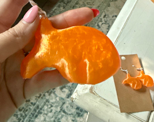 Gold Fish Snack Ornament