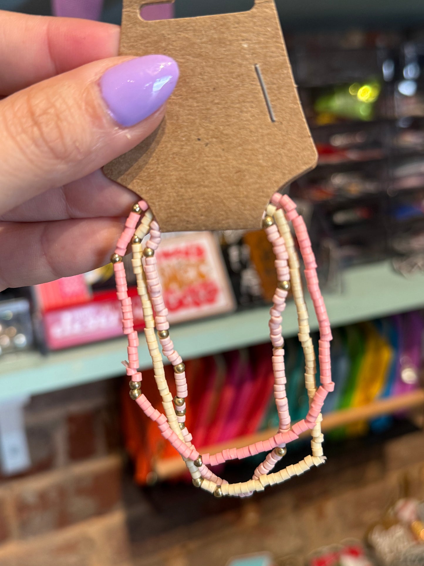 Beaded Bracelets (set of three)