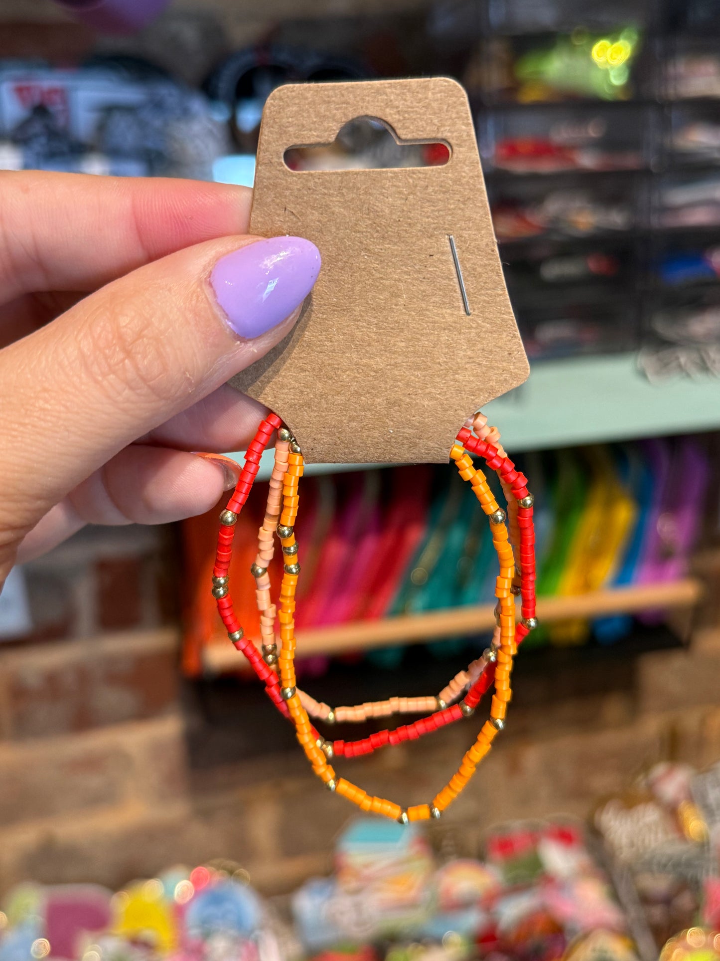 Beaded Bracelets (set of three)