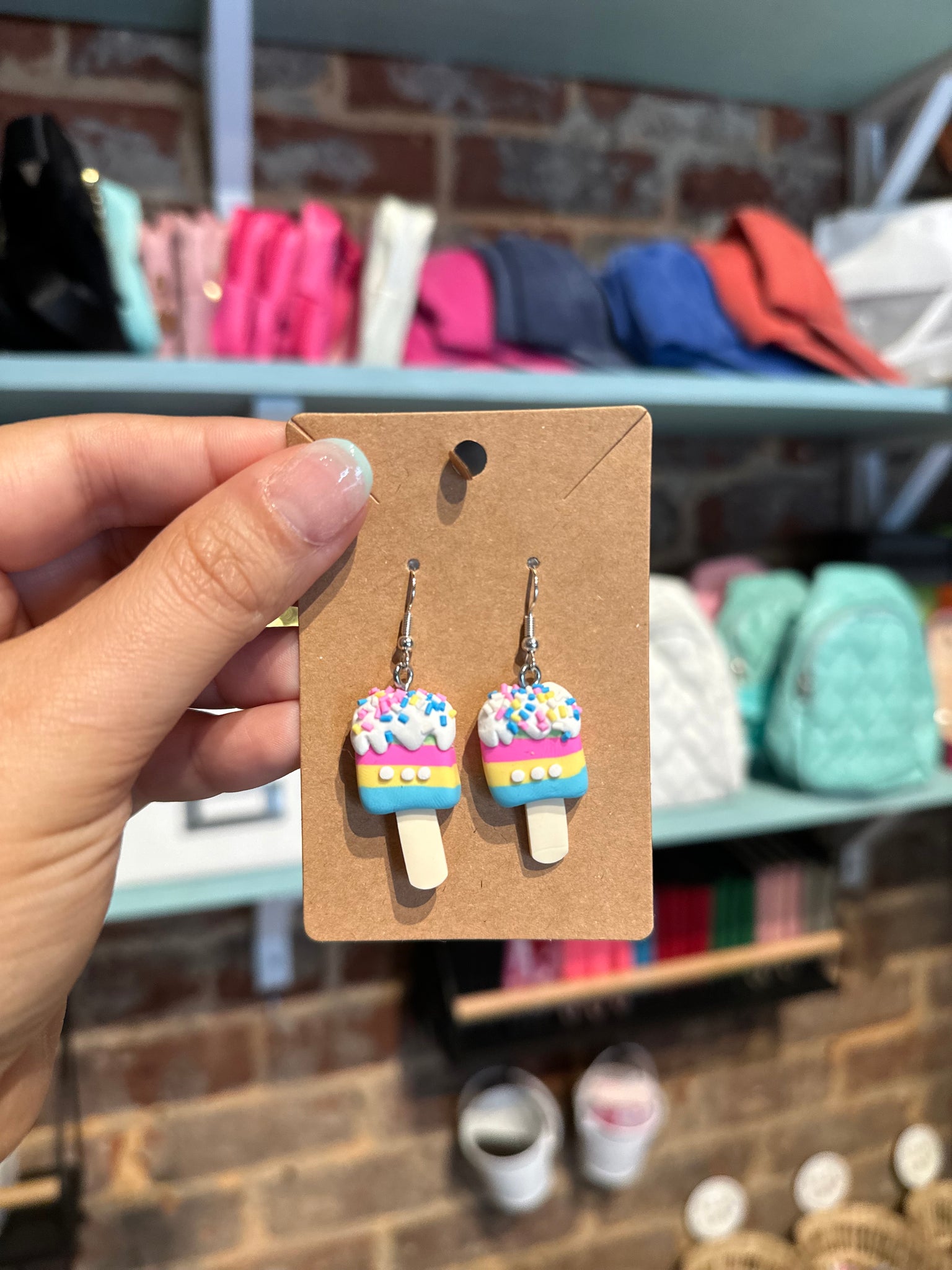 Clay Popsicle Earrings