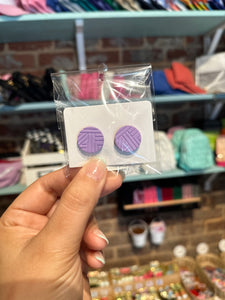 Lavender Round Studs (Copy)