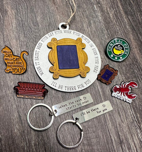 FRIENDS Keychain (Double sided)