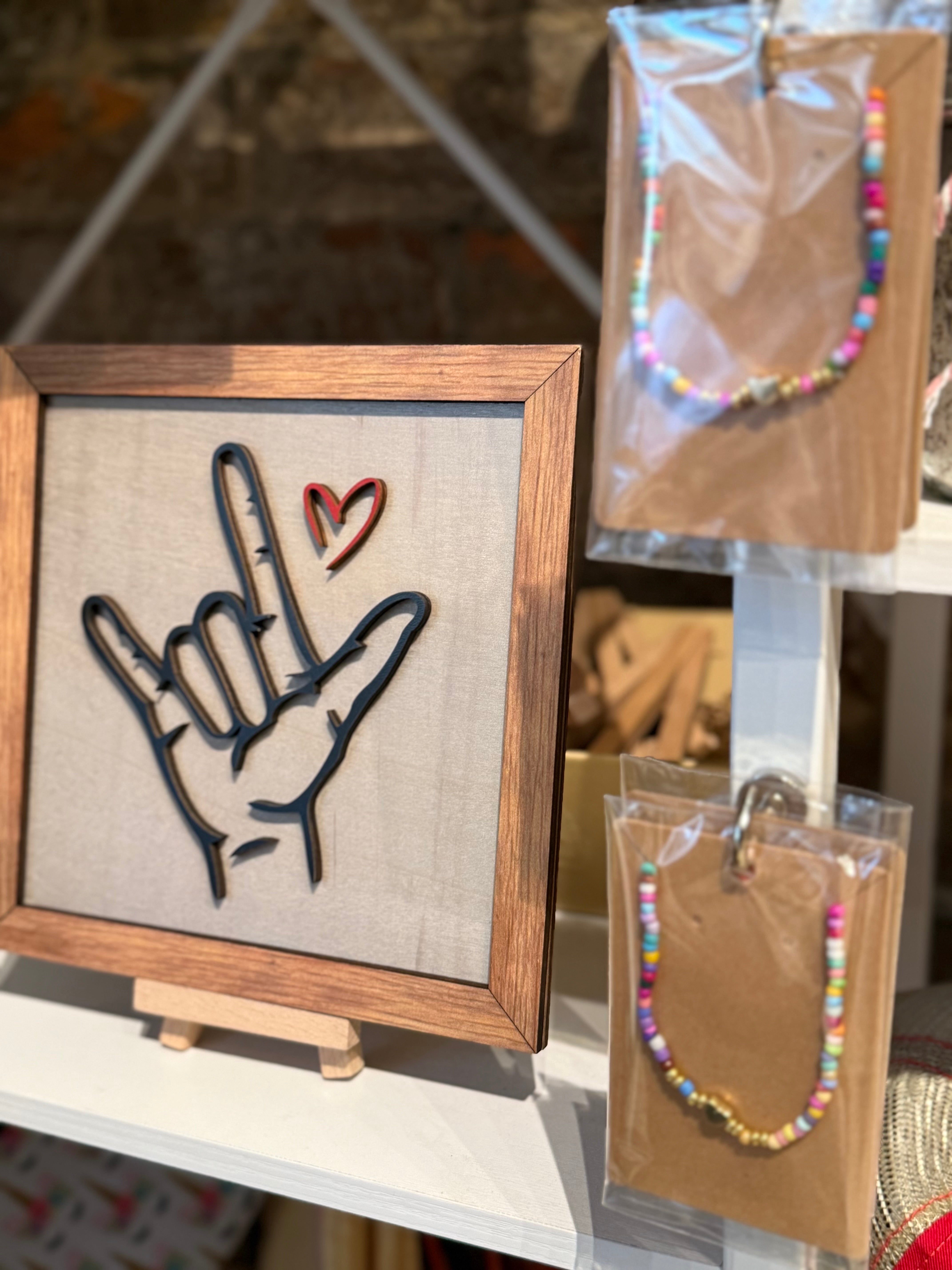 I Love You Framed Sign with Stand – The Palmetto Market