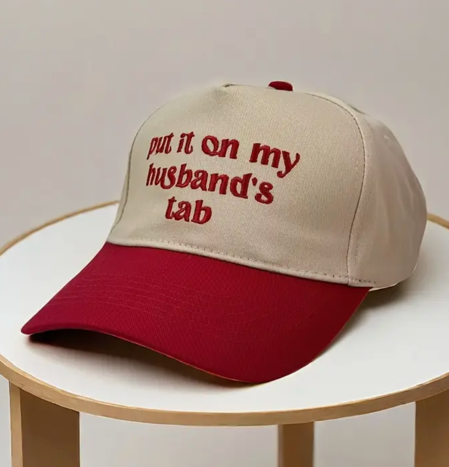 Put it on My Husband's Tab Canvas Hat