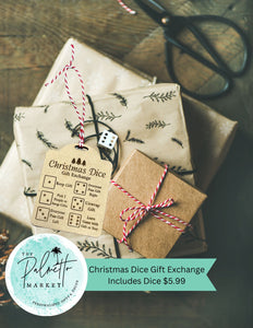 Christmas Dice Gift Exchange - Includes Dice
