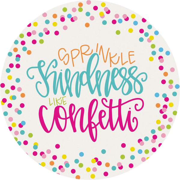 Car Magnet - Kindness Like Confetti