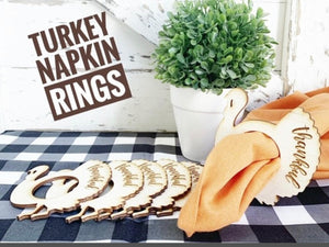 Turkey Napkin Rings