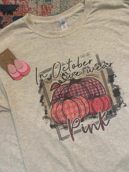 October Pumpkin Tees