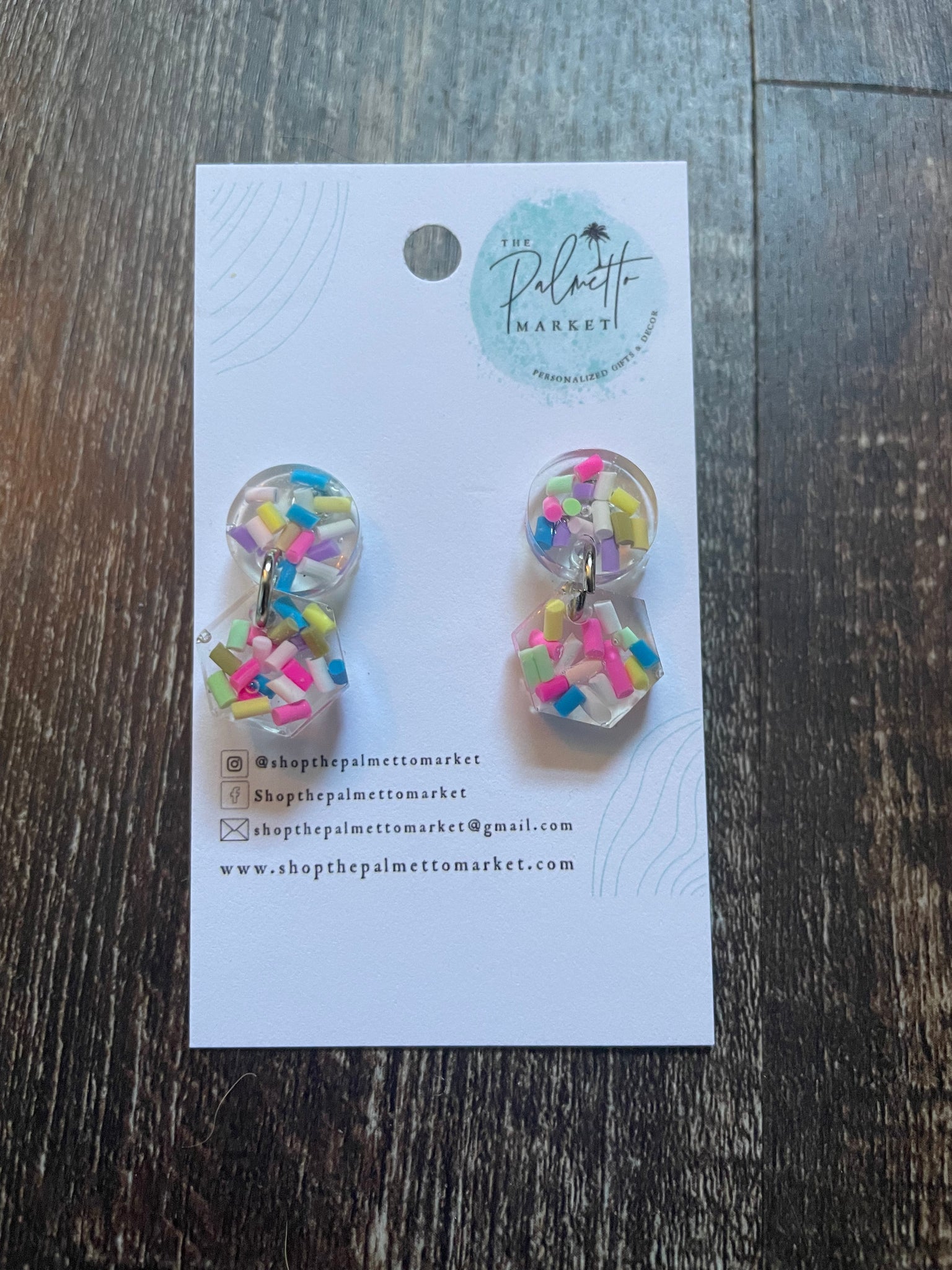 Sprinkle Earrings- Mini Dangle