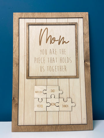Mother’s Day Puzzle Piece