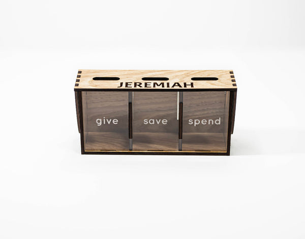 Children’s Bank - GIVE, SAVE, SPEND - WILL NOT SHIP UNTIL AFTER 2/1