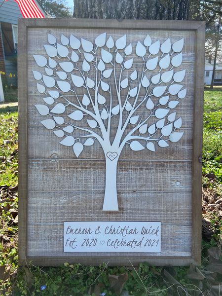 Wedding Guestbook Tree