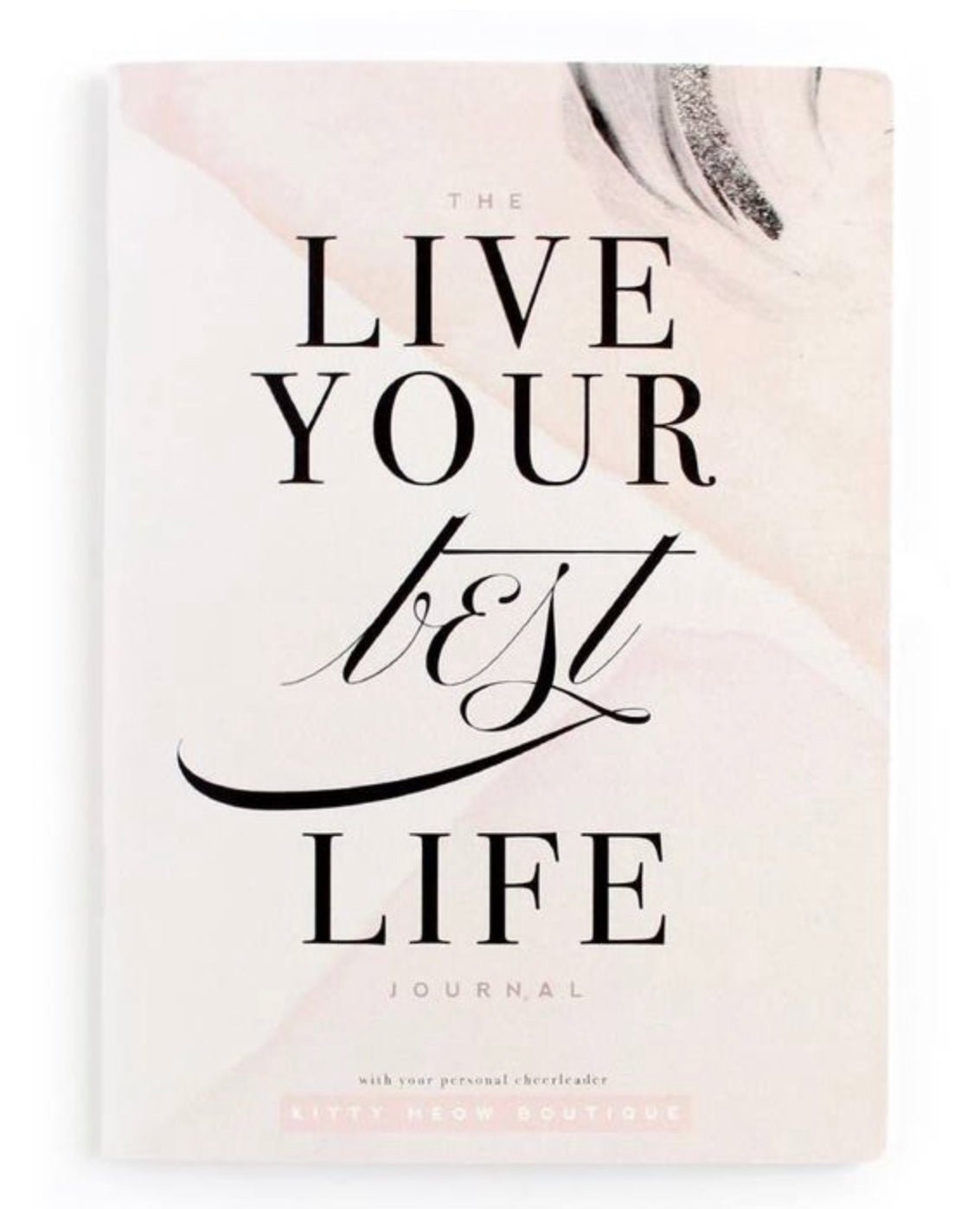 Live Your Best Life - Blush, Inspirational Notebook
