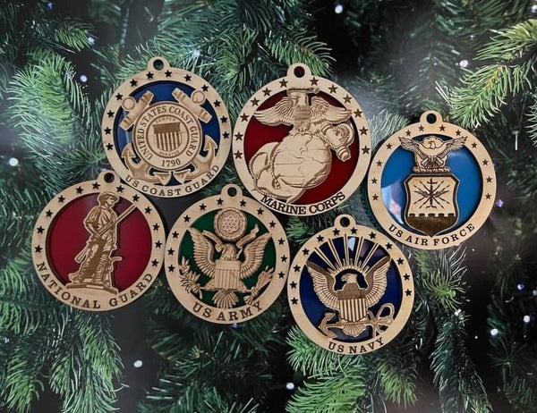 Military Ornament - ALL BRANCHES