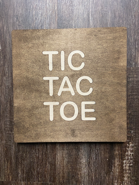TIC TAC TOE Board